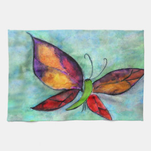 Schmetterling Kunst Handtuch