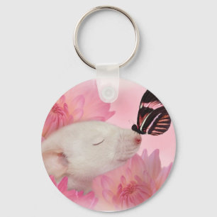 Schmetterling küsst Schlüsselanhänger