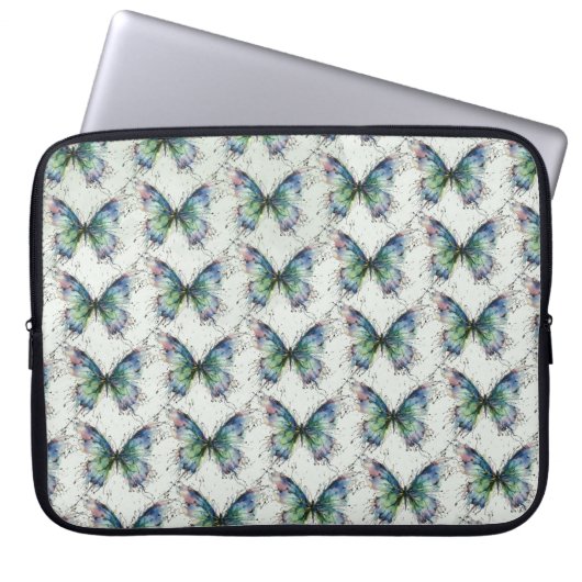 Schmetterling Laptopschutzhülle (Vorderseite)