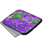 Schmetterling Laptopschutzhülle (Vorne Knopf)
