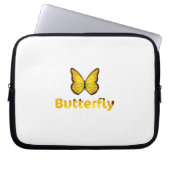Schmetterling Laptopschutzhülle (Vorderseite)