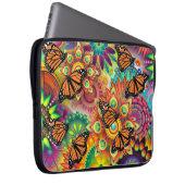 Schmetterling Laptopschutzhülle (Vorne Rechts)