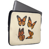 Schmetterling Laptopschutzhülle (Vorne Rechts)