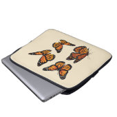Schmetterling Laptopschutzhülle (Vorne Knopf)