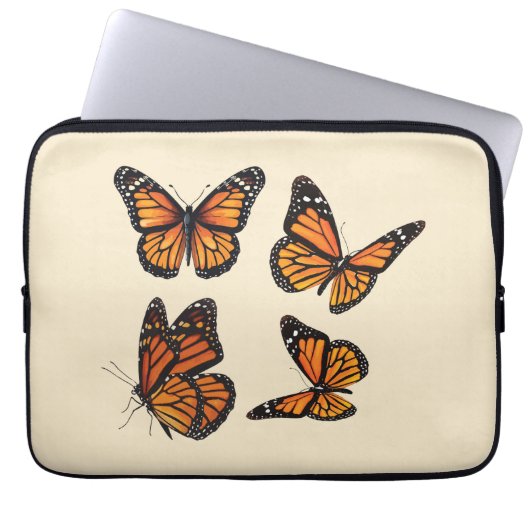 Schmetterling Laptopschutzhülle (Vorderseite)