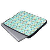 Schmetterling Laptopschutzhülle (Vorne Knopf)