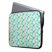 Schmetterling Laptopschutzhülle (Vorderseite Links)