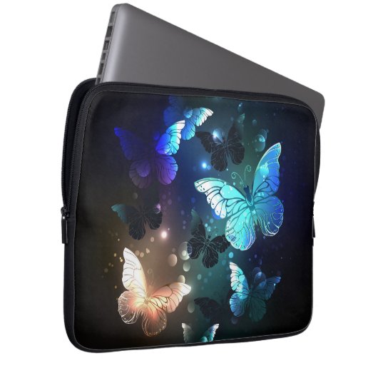 Schmetterling Laptopschutzhülle (Vorne Rechts)