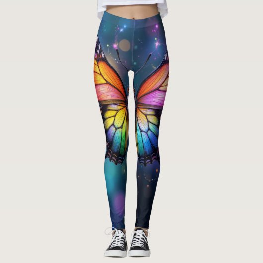 Schmetterling Leggings (Vorderseite)
