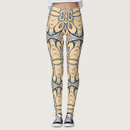 Schmetterling Leggings (Vorderseite)