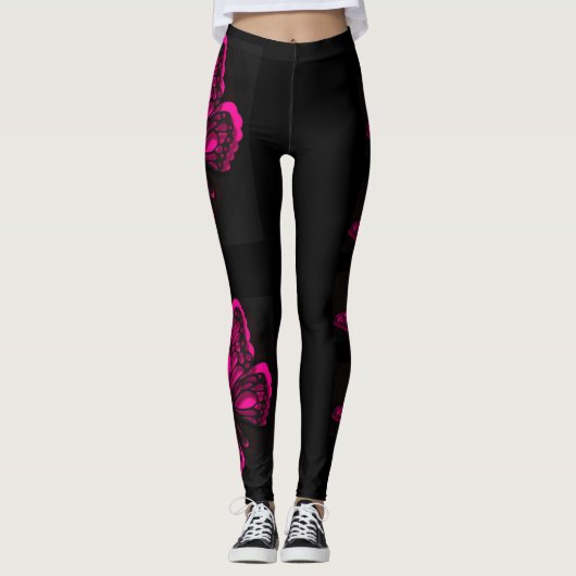 Schmetterling Leggings (Vorderseite)