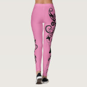 Schmetterling Leggings (Rückseite)