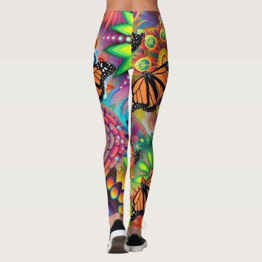 Schmetterling Leggings (Rückseite)
