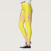 Schmetterling: Leggings gelb (Links)