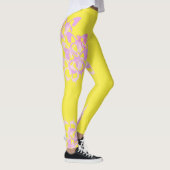 Schmetterling: Leggings gelb (Rechts)