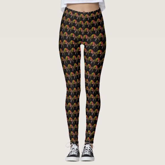 Schmetterling-Leggings Leggings (Vorderseite)