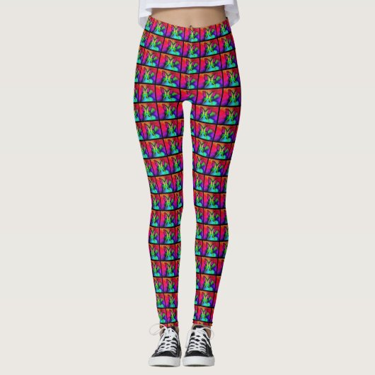 Schmetterling-Leggings Leggings (Vorderseite)