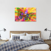 Schmetterling Leinwanddruck (Insitu (Schlafzimmer))