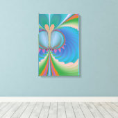 Schmetterling Leinwanddruck (Insitu (Holzboden))