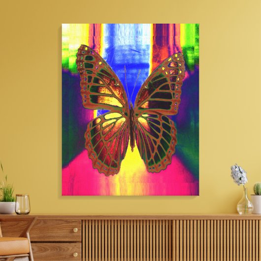 Schmetterling Leinwanddruck (Insitu (Wohnzimmer))