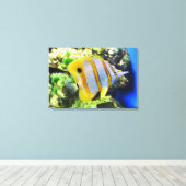 Schmetterling Leinwanddruck (Insitu (Holzboden))