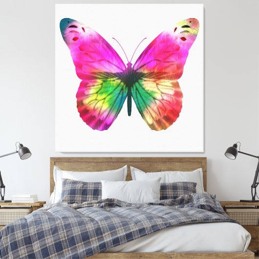 Schmetterling Leinwanddruck (Insitu (Schlafzimmer))