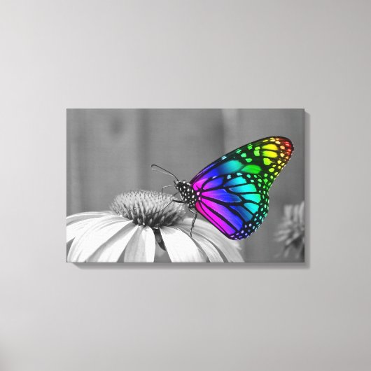 Schmetterling Leinwanddruck (Vorderseite)