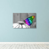 Schmetterling Leinwanddruck (Insitu (Holzboden))