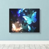 Schmetterling Leinwanddruck (Insitu (Holzboden))