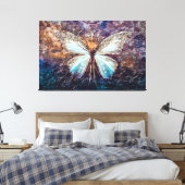 Schmetterling Leinwanddruck (Insitu (Schlafzimmer))