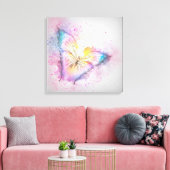 Schmetterling Leinwanddruck (Insitu (Wohnzimmer))