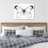 Schmetterling Leinwanddruck (Insitu (Schlafzimmer))