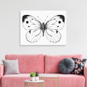 Schmetterling Leinwanddruck (Insitu (Wohnzimmer))