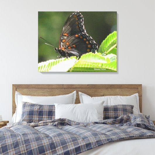 Schmetterling Leinwanddruck (Insitu (Schlafzimmer))
