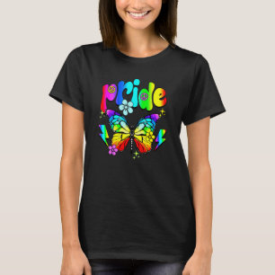 Schmetterling LGBTQ Stolz LGBT Flagge Schwulen Sto T-Shirt