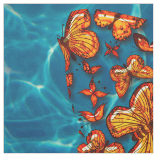Schmetterling-Liebe 1 Optionen Benutzerdefiniertes Stoff