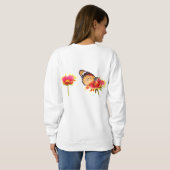 Schmetterling 🦋 🦋 ✨ Liebhaber Sweatshirt (Schwarz voll)