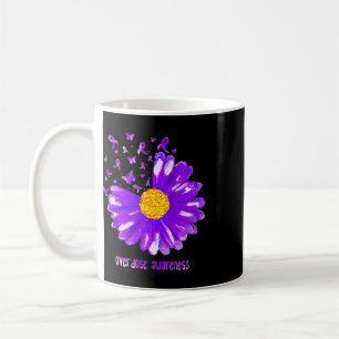 Schmetterling Lila Band Sonnenblume Überdosis-Bewu Kaffeetasse