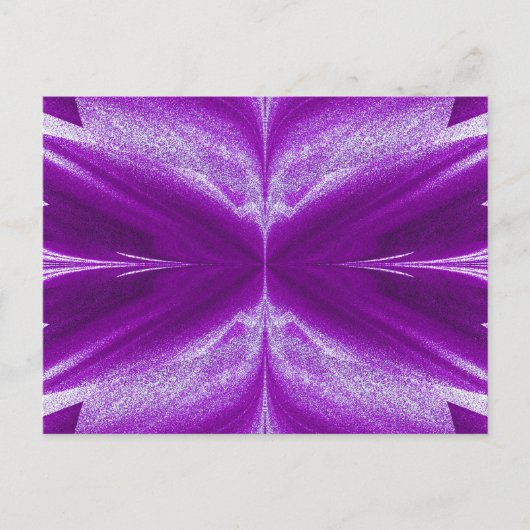 Schmetterling Lila Postkarte (Vorderseite)