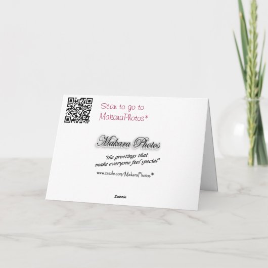 Schmetterling & Lily Gut oder andere Anwesenheitsk Karte (Rückseite)