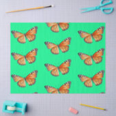 Schmetterling Limettengrün Seidenpapier (Basteln)