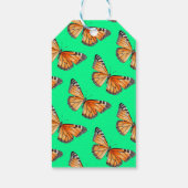 Schmetterling lindgrün geschenkanhänger (Rückseite)