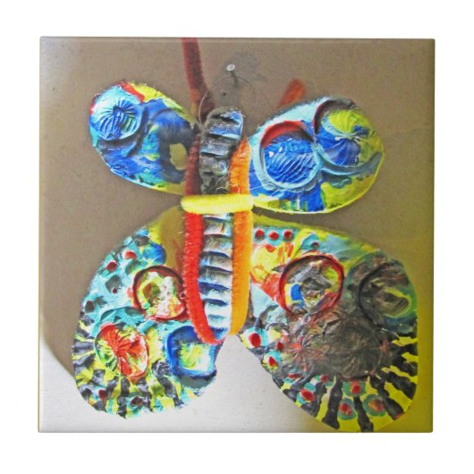 Schmetterling m3galleryStudio Fliese (Vorderseite)