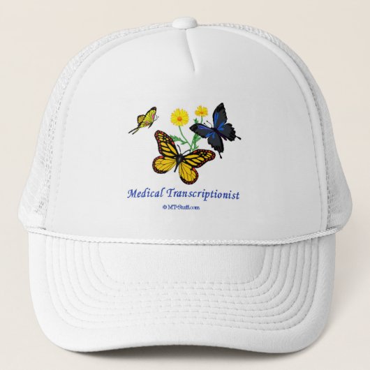 Schmetterling M.Ü. Truckerkappe (Vorderseite)