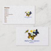 Schmetterling M.Ü. Visitenkarte (Vorne/Hinten)