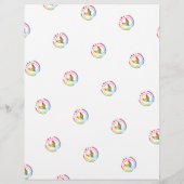 Schmetterling macht jede Nachricht zum Flug (Rückseite)