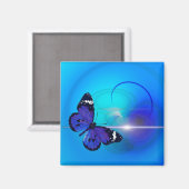Schmetterling Magnet (Vorderseite/Rückseite)