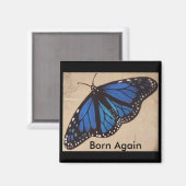 schmetterling... magnet (Vorderseite/Rückseite)