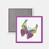 Schmetterling Magnet (Vorderseite/Rückseite)