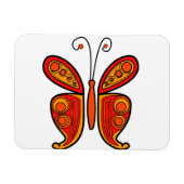Schmetterling Magnet (Horizontal)